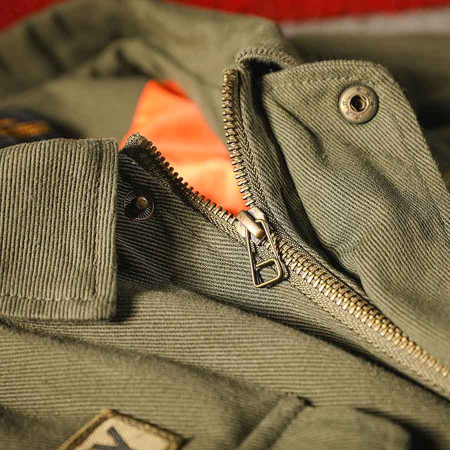 jacket zipper