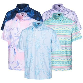 golf polo t-shirts for men