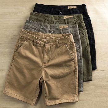 Men's Cotton Cargo Shorts