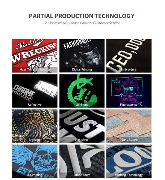 women men t shirts Embossed 3D printing Digital Printing Embroidery Hot silver Digital Printing