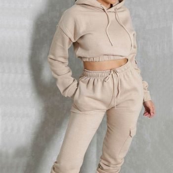 sweatpants and hoodie set