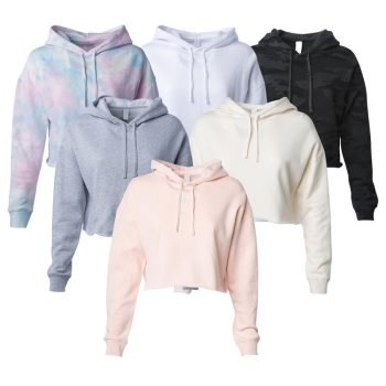 Women Crop Top Hoodie