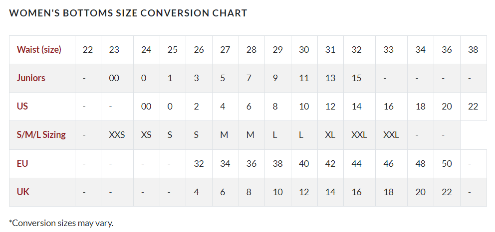 size chart for denim short to understand the customer our style youtube shorts 