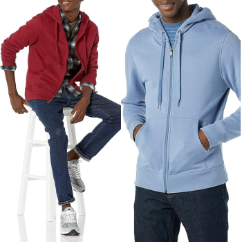 streetwear front zipper hoodies for men to make it cool look