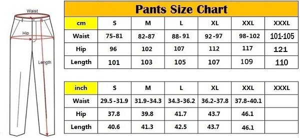Men Work Pants Tactical Pants size