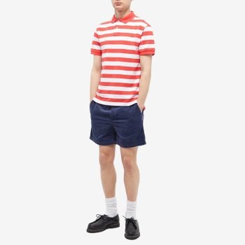 Striped Golf Polo