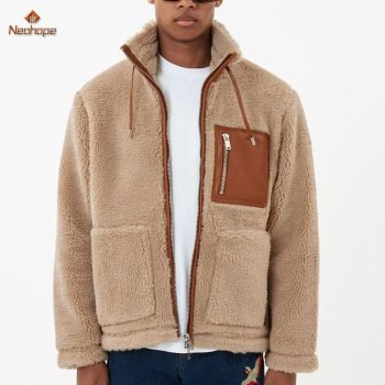 men's sherpa fleece jacket