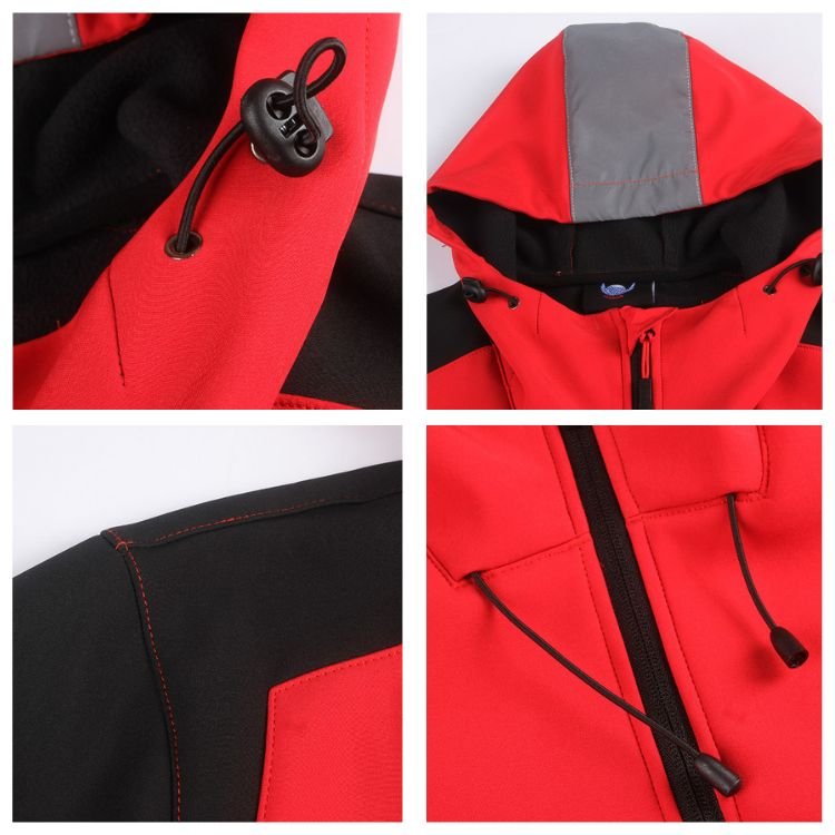 mens customized Bomber Puffer Jacket Details for customer close up images of Bomber Puffer Jacket