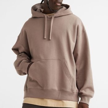 men french terry hoodie