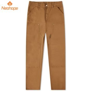 Custom OEM Men's Carpenter Pants: Durable 12oz 100% Duck Canvas Cotton Workwear with Double Knee - Ideal for Fashion and Function
