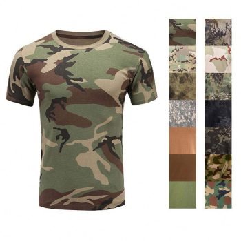 100% Cotton Custom Tactical Camo T-Shirts | OEM/ODM Factory Direct